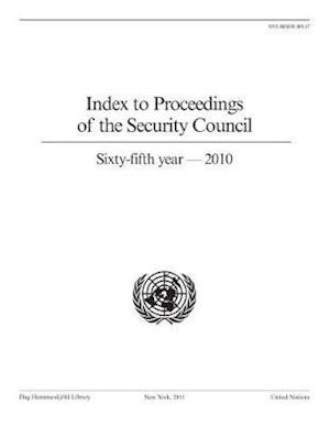 Index to Proceedings of the Security Council 2010