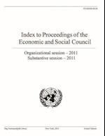 Index to the Proceedings of the Economic and Social Council