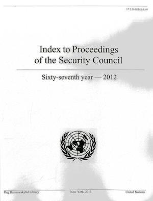 Index to Proceedings of the Security Council