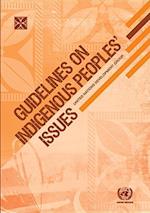 Guidelines on Indigenous Peoples' Issues