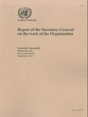 Report of the Secretary-General on the Work of the Organization