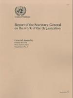Report of the Secretary-General on the Work of the Organization