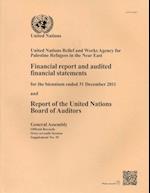 Financial Report & Audited Financial Statements Biennium End 31 Dec 11 & Rpt Board of Auditors