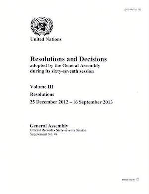 Resolutions and Decisions Adopted by the General Assembly During Its () Session