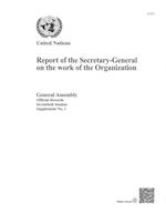 Report of the Secretary General on the Work of the Organization