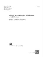 Report of the Economic and Social Council on Its 2016 Session