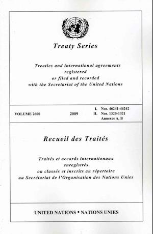 Treaty Series 2600 2009 I