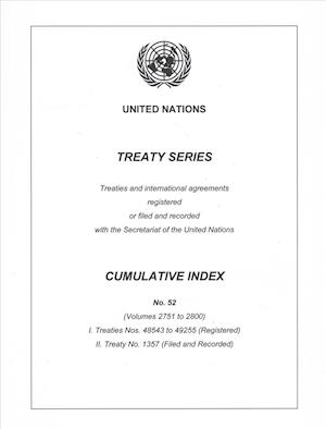 Treaty Series Cumulative Index No.52