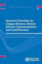 Research Priorities for Chagas Disease, Human African Trypanosomiasis and Leishmaniasis