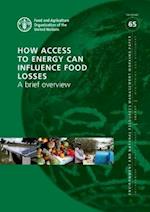 How Access to Energy Can Influence Food Losses