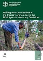 Making Forest Concessions in the Tropics Work to Achieve the 2030 Agenda