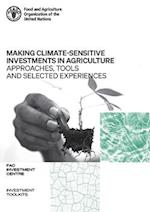 Making climate-sensitive investments in agriculture