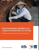 Mainstreaming Gender into Climate Mitigation Activities