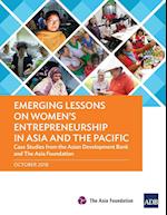 Emerging Lessons on Women's Entrepreneurship in Asia and the Pacific