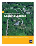 Office of the Special Project Facilitator's Lessons Learned: Sri Lanka Integrated Road Investment Program 