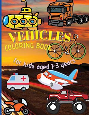 Vehicles Coloring Book