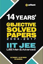 14 Years Objective Solved Papdrs 2004-2017 IIT JEE 
