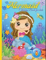 Mermaid Coloring Book For Kids