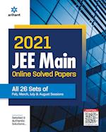 2021 JEE Main Online Solved Papers All 26 Sets Of Feb, March, July & Aug Sessions 