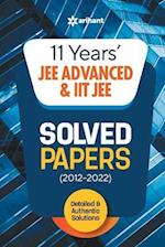 11 Years Solved Papers IIT JEE Advanced & IIT JEE 2023 