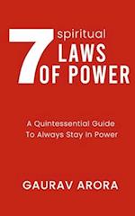 7 Spiritual Laws of Power