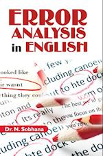 ERROR ANALYSIS IN ENGLISH 