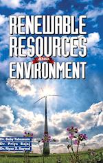 RENEWABLE RESOURCES AND ENVIRONMENT 