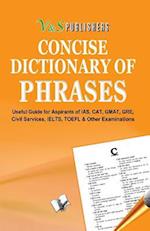 Concise Dictionary of Phrases