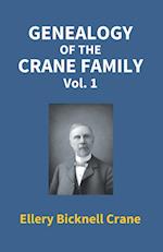 Genealogy Of The Crane Family (1St Vol) 