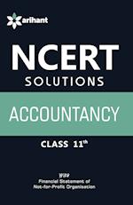 NCERT Solutions Accountancy Class 11th 