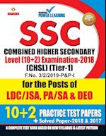 SSC - CHSL - Tier - I 10 +2 PTP 