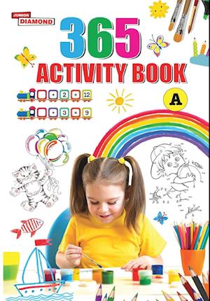 365 Activity Book for Kids | Match the Pair, Find the Difference, Puzzles, Crosswords, Join the Dots , Colouring, Drawing and Brain Teasers