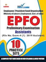 EPFO - Preliminary Examination - Assistant - 10 Practice Test Paper 