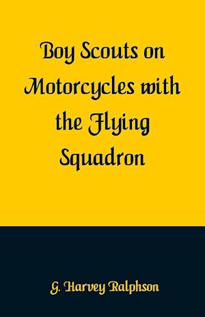 Boy Scouts on Motorcycles With the Flying Squadron