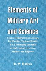 ELEMENTS OF MILITARY ART & SCI