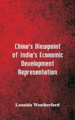 China's Viewpoint of India's Economic Development Representation
