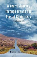 A Year's Journey through France and Part of Spain, 1777