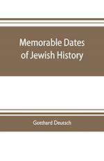 Memorable dates of Jewish history