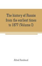 HIST OF RUSSIA FROM THE EARLIE