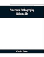 American bibliography