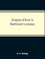 Analysis of form in Beethoven's sonatas