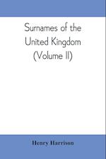 Surnames of the United Kingdom