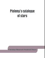 Ptolemy's catalogue of stars