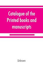 Catalogue of the printed books and manuscripts in the library of the Middle Temple