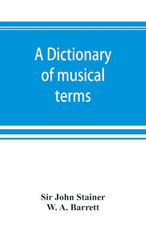 A dictionary of musical terms