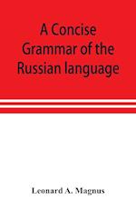 A concise grammar of the Russian language