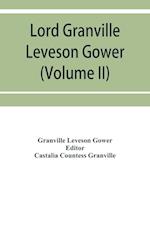 Lord Granville Leveson Gower (first earl Granville)