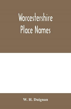 Worcestershire place names