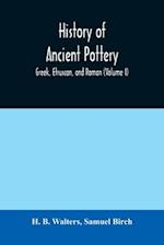 History of ancient pottery