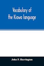 Vocabulary of the Kiowa language